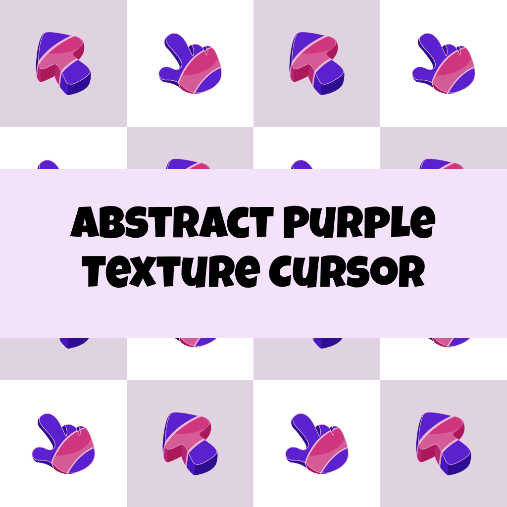 Preview Abstract Purple Texture cursor custom cursor pack